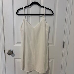Cream Tunic/Slip Dress